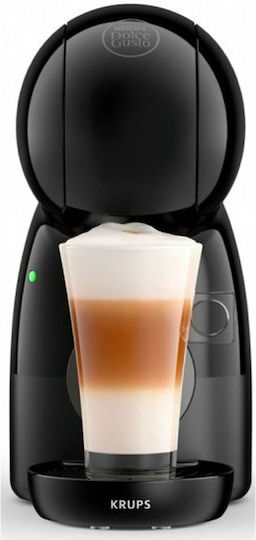 Krups Piccolo XS Καφετιέρα για Κάψουλες Dolce Gusto Πίεσης 15bar Μαύρη