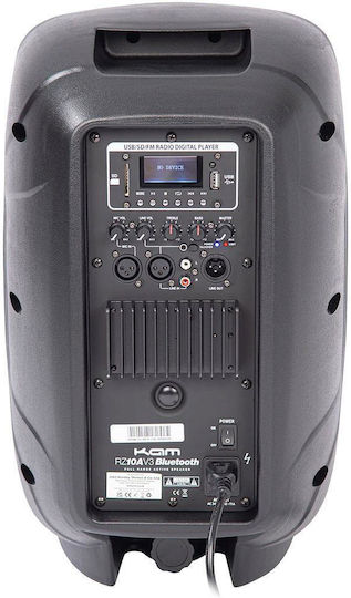 Kam RZ10A V3 RZ10ABT Active Speaker PA 125W with Woofer 10" 25x31.5x48cm.