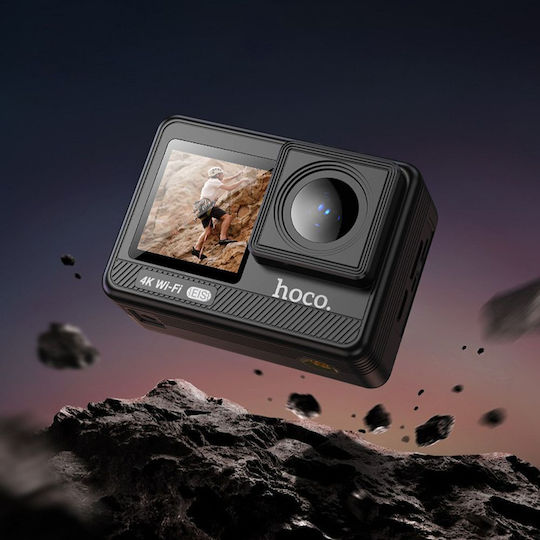 Hoco DV102 Action Camera 4K Ultra HD Underwater and Wi-Fi Black