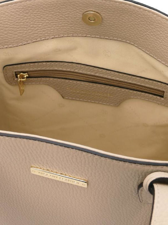 TL Leather Women's Bag Shopper Shoulder Light Taupe