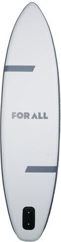 ForAll Aufblasbar SUP Board mit Länge 3.05m Gray