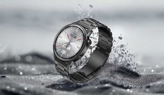 Realme Watch S2 46mm με Παλμογράφο (Metallic Grey)