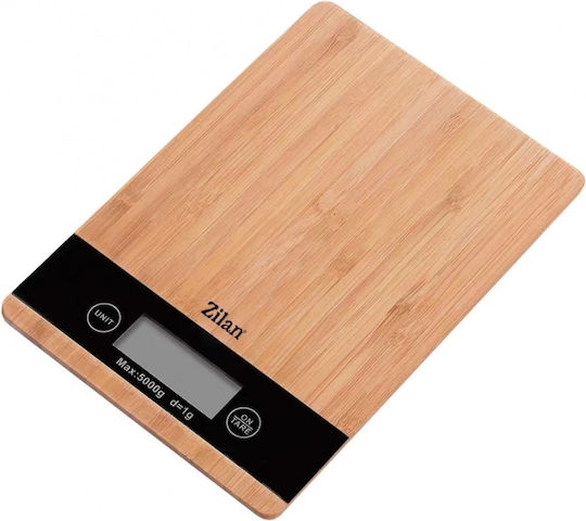 Zilan Ψηφιακή Ζυγαριά Κουζίνας έως 5kg Λευκή