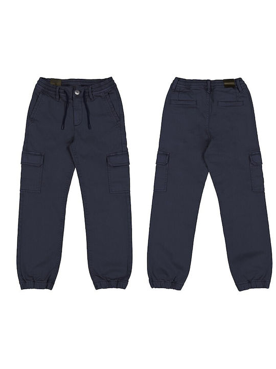 Mayoral Kids Sweatpants Navy Blue