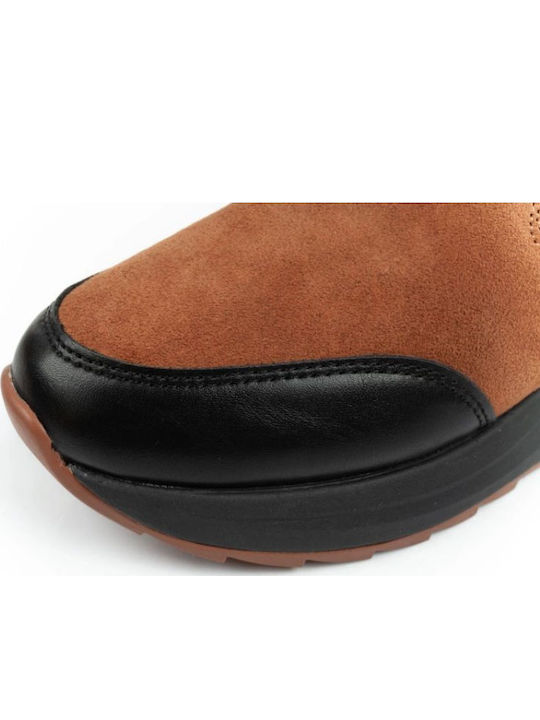 Beverly W Leather Women's Ankle Boots Beige