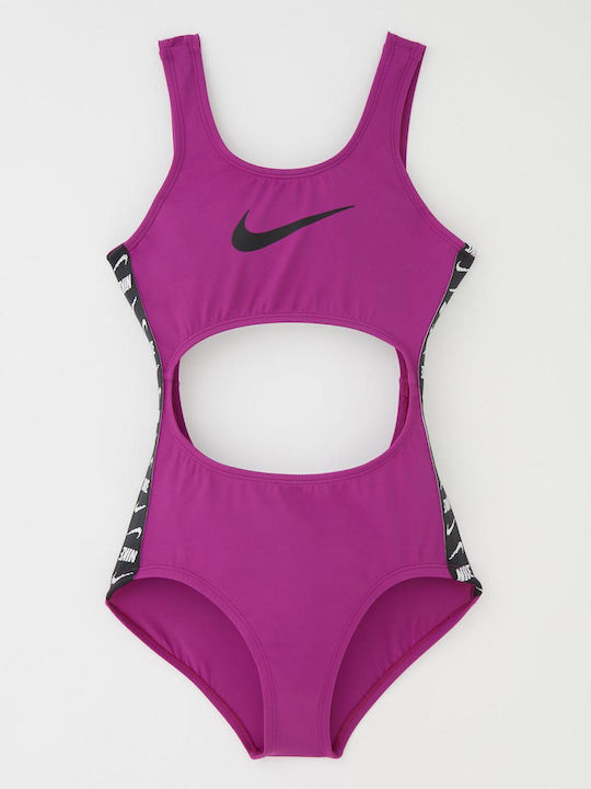 Nike Kids Swimwear One-Piece Purple