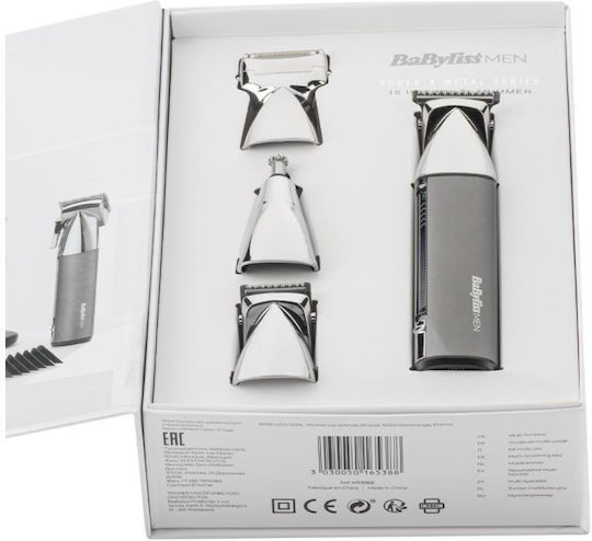 Babyliss Multi Grooming Kit Super Professionell Wiederaufladbar Haarschneidemaschine Gray 214633