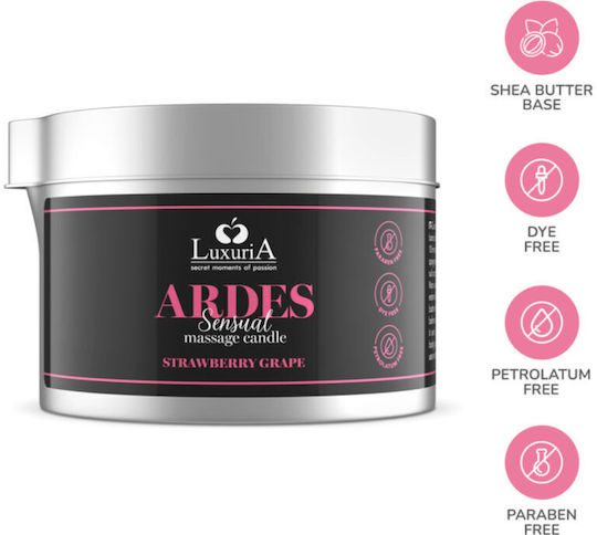 IntimateLine Κερί για Μασάζ με Άρωμα Strawberry