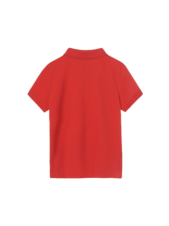 Mayoral Children's Polo Short Sleeve red