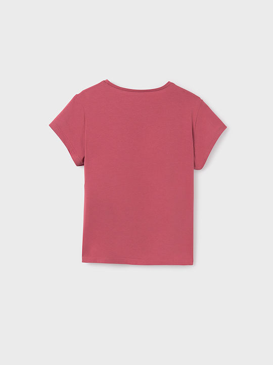 Mayoral Children's Blouse Short Sleeve Pink