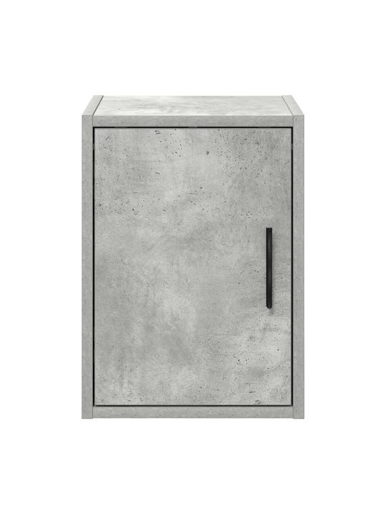 Wandhängendes Wohnzimmer Schrank aus Spanplatte Grau 30x30x41cm