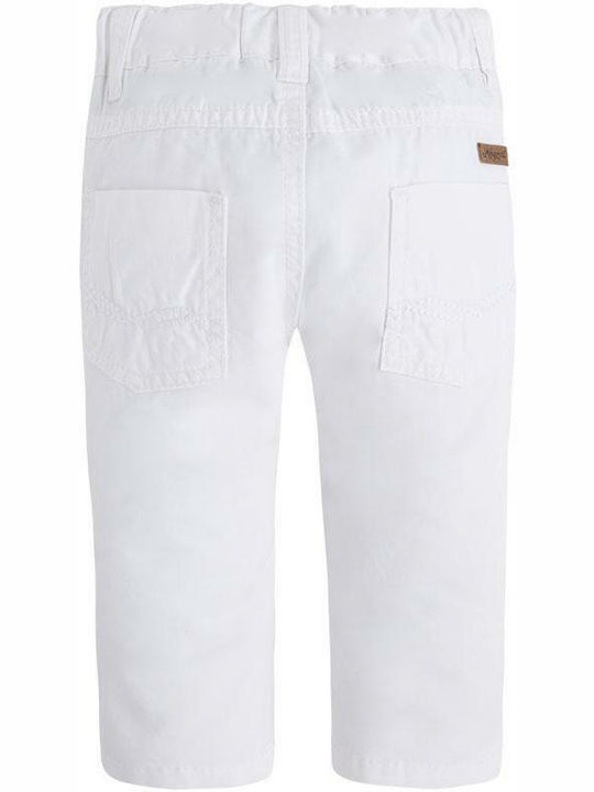 Mayoral Kids' Pants white