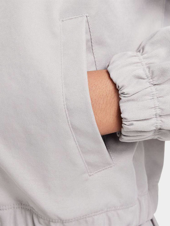 Παιδικό Αθλητικό Μπουφάν Collegiate Grey