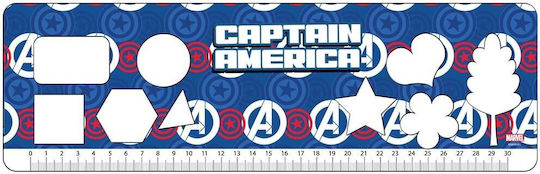 Diakakis Zeichenblöcke Captain America A4 (21 x 29,7 cm) Dunkelblaue Abdeckung