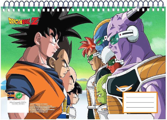 Gim Drawing Pad A4 30 Sheets Dragon Ball 377-60413