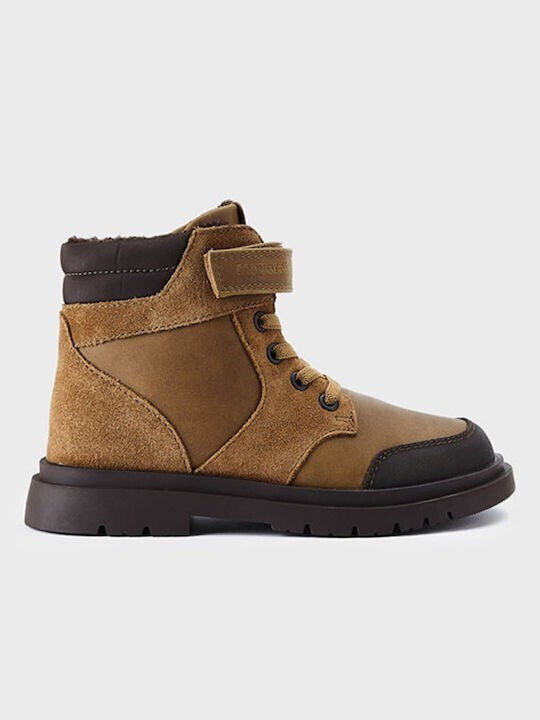 Mayoral Kids Boots Brown