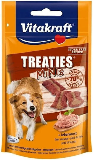 Vitakraft Treaties Minis+ Dog Treat with Liver 48gr