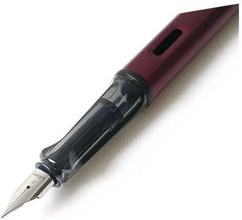 Lamy AL-star Writing Pen Medium Purple made of Aluminum with Blue Ink