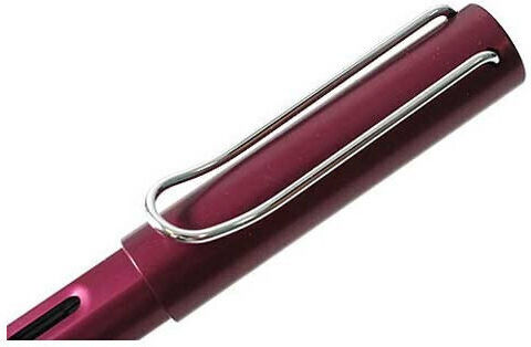 Lamy AL-star Writing Pen Medium Purple made of Aluminum with Blue Ink