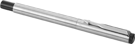Parker Vector Σετ Πένα Γραφής Fine Γκρι από Ατσάλι με Μπλε Μελάνι