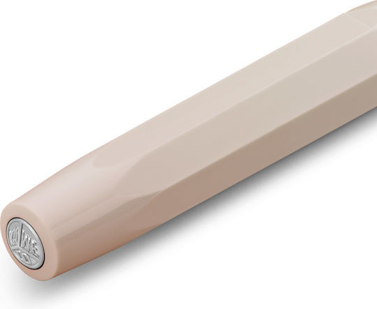 Kaweco Πένα Γραφής Medium Μπεζ από Πλαστικό με Μπλε Μελάνι