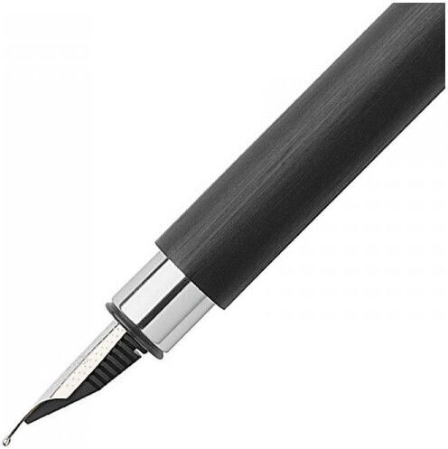 Faber-Castell Ambition Stilou Medium Negru cu Cerneală Neagră 148140M