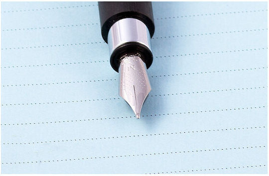 Faber-Castell Ambition Stilou Medium Negru cu Cerneală Neagră 148140M