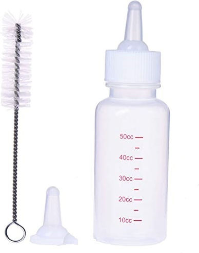 Natural Μπουκάλι Φαγητού για Σκύλο & Γάτα 50ml σε Λευκό Χρώμα