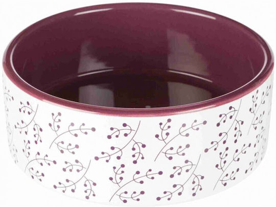 Trixie Keramik Schalen Futter & Wasser für Hund & Katze 800ml 16cm in Weiß Farbe