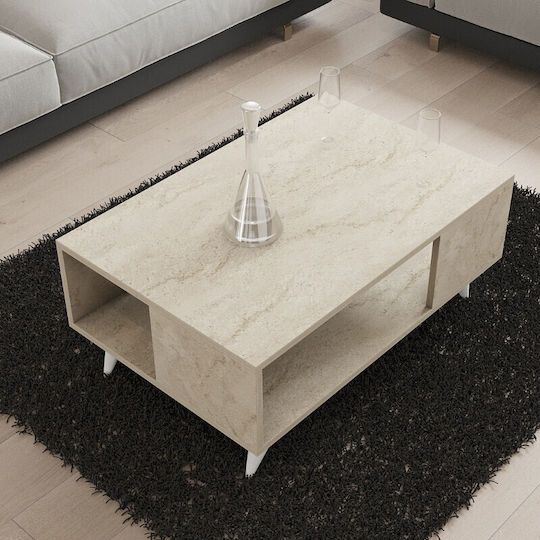 Κεντρικό Τραπεζάκι Yuka Travertine Κεντρικό Τραπεζάκι Yuka Travertine