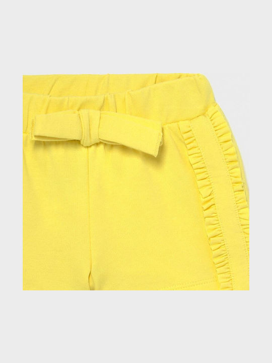Kids' Shorts/Bermudas Fabric Yellow
