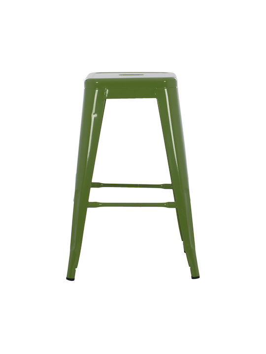 Hocker für Bar Für den Außenbereich Melita Light Olive Green 1Stück 43x43x67cm