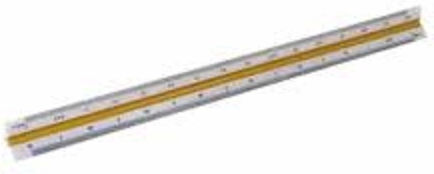 Westcott Κλιμακόμετρο Πλαστικό 30cm Λευκό