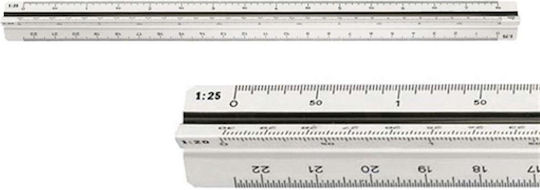 Westcott Κλιμακόμετρο Πλαστικό 30cm Λευκό