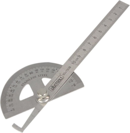 UYUS TOOLS Metallic Protractor 1.4cm