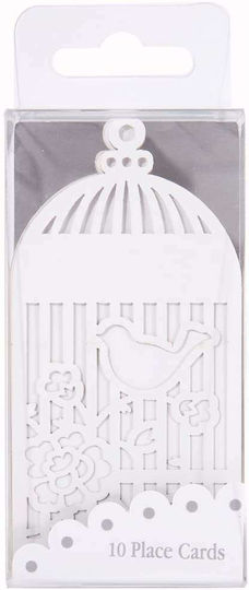 Talking Tables Photo Booth Prop for Party with Theme "Marriage" S-AIR-BIRDCAGEPLCARD