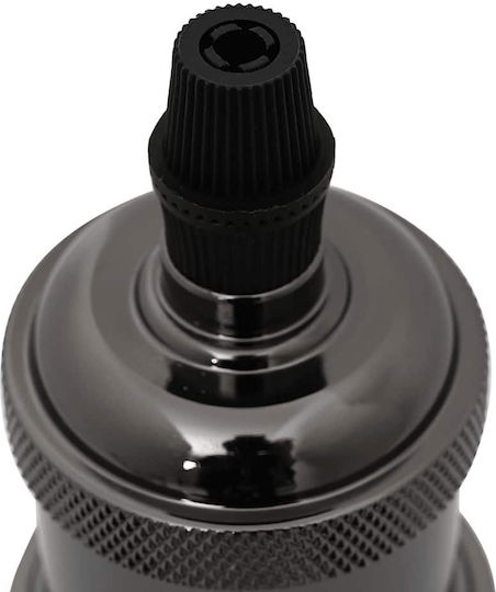 vidaXL Steckdosenverlängerung für Steckdose E27 in Schwarz Farbe Set 2Stück 4106528