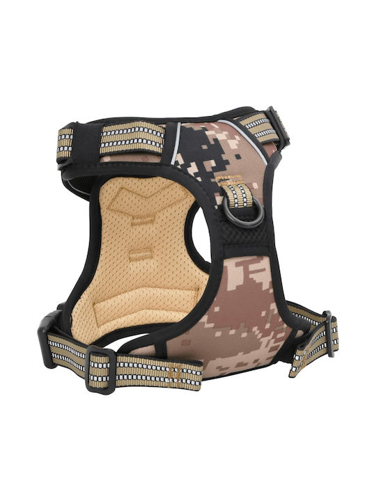 vidaXL Dog Harness Brown Small 4013383