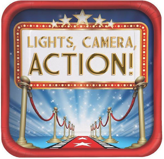 Creative Converting Lights Комплект За Сервиране За Парти 8 Бройки