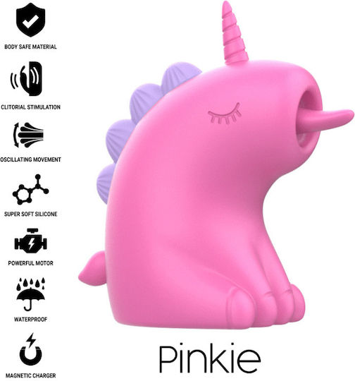 Intense Pinkie Stimulator Unicorn Клитор Вибратор Fuchsia