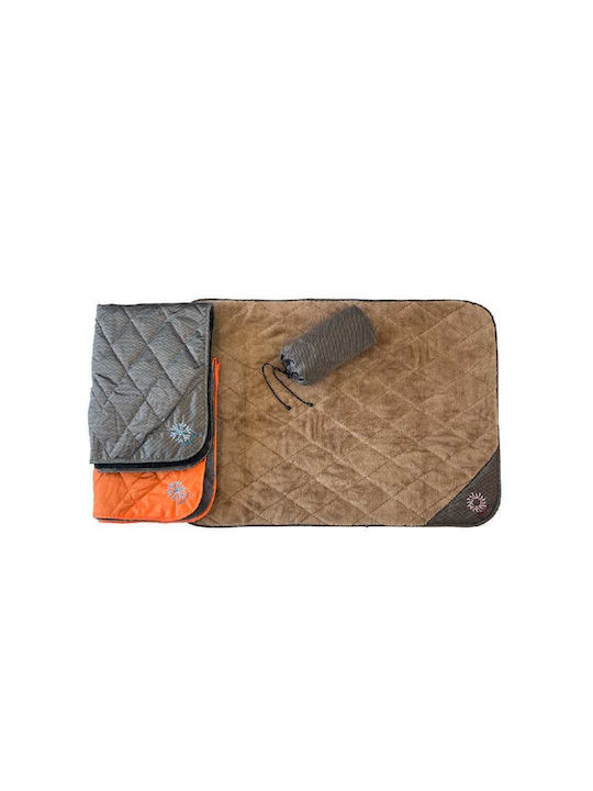 ThermoSwitch Матрак Легло за куче Охлаждащо Кафяв 100x65см.