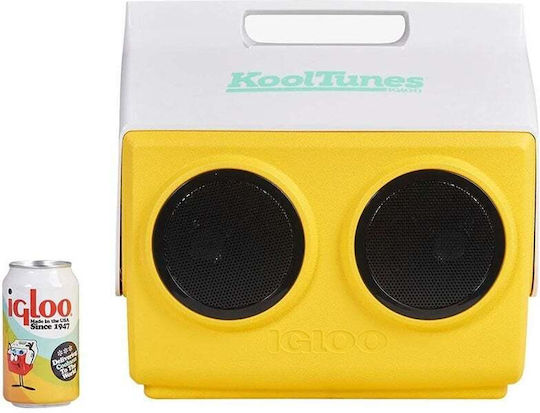 Igloo Playmate Kooltunes Tragbare Kühlschrank 13lt Gelb