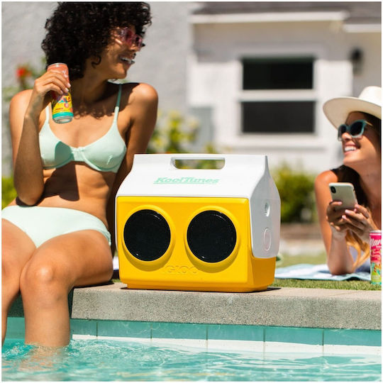Igloo Playmate Kooltunes Tragbare Kühlschrank 13lt Gelb
