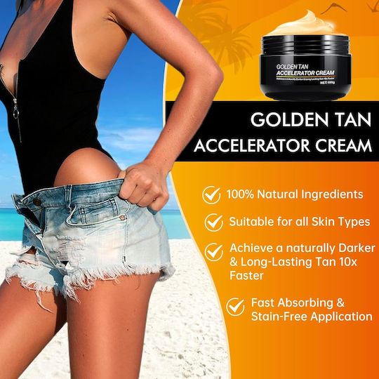 Frovetani Natural Solarium Acceleration Body Cream 2 Pieces
