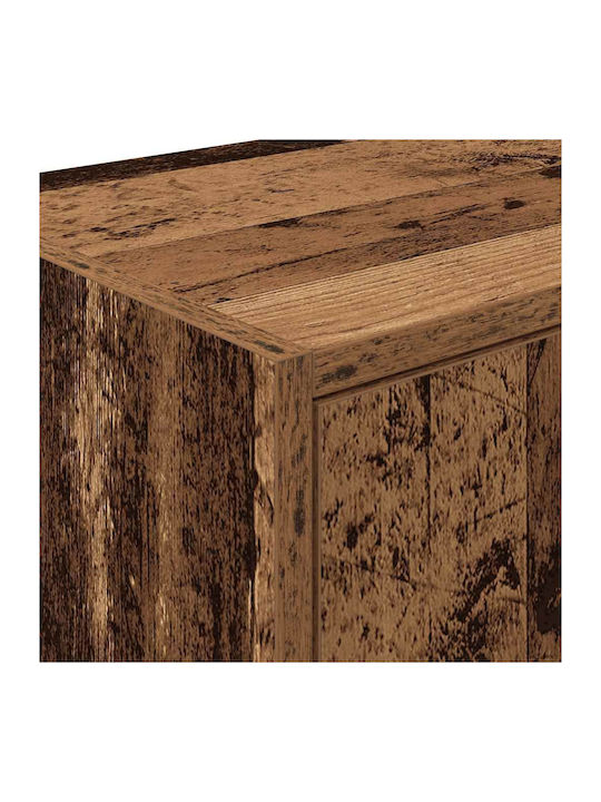 Wall Living Room Cabinet made of Particle Board Brown 40x30x41cm