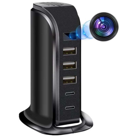 Κρυφή Κάμερα WiFi 1080p με Υποδοχή για Κάρτα Μνήμης και Ανιχνευτή Κίνησης