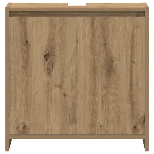 vidaXL Countertop without Sink L60xW33xH60cm Coffee