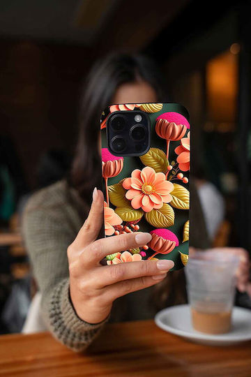 Sonique 3D Flower Series Case for Xiaomi Redmi 13 4G Poco M6 4G Salmon