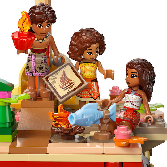 LEGO Disney Moanas Abenteuer-Kanu für 6+ Jahre 529Stücke