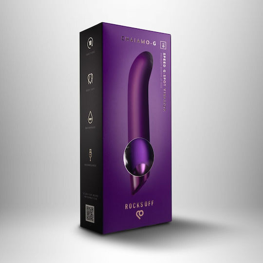 Rocks Off Chaiamo G Vibrator G-Spot 16.62cm Violet